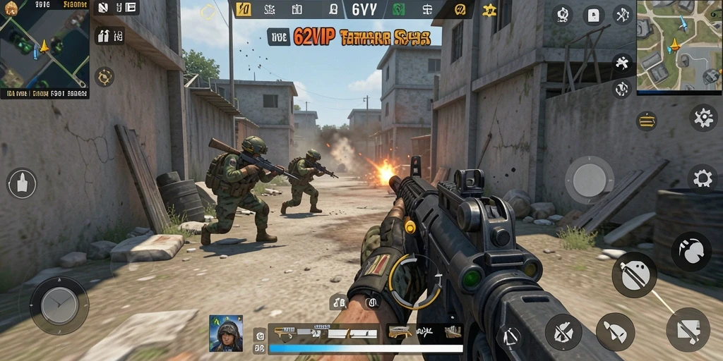 Gameplay mendebarkan dengan grafik menakjubkan di 62VIP.