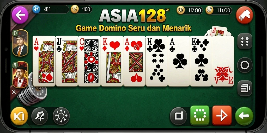 Tampilan gameplay ASIA128 yang menarik dan seru.