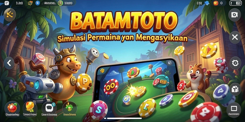 Tampilan gameplay menarik dan interaktif dari BATAMTOTO.