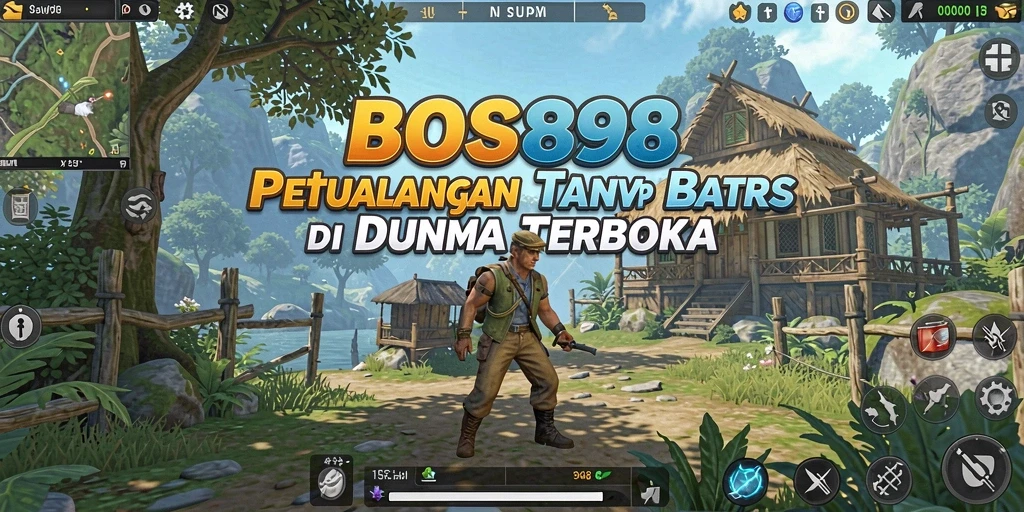 Tampilan gameplay seru dari BOS898 dalam dunia Open World.