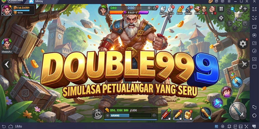 Gameplay DOUBLE999 yang menegangkan dan imersif.