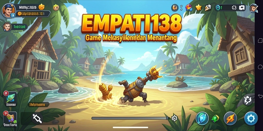Tangkapan layar gameplay <strong>EMPATI138</strong> menunjukkan suasana dunia Idle yang menarik.