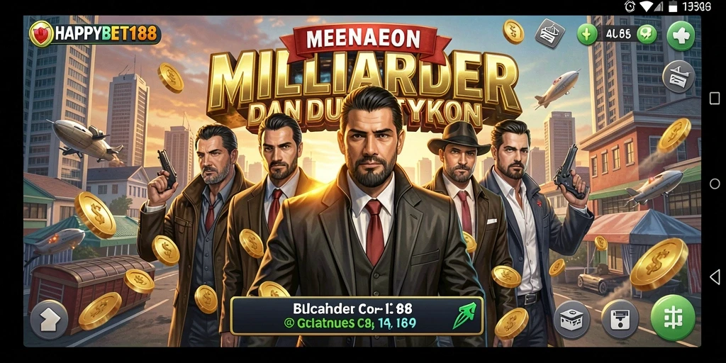 Tampilan gameplay menarik dari <strong>HAPPYBET188</strong> yang menunjukkan pengalaman Tycoon.