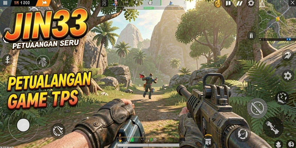 Tampilan gameplay JIN33 yang menegangkan dan seru.