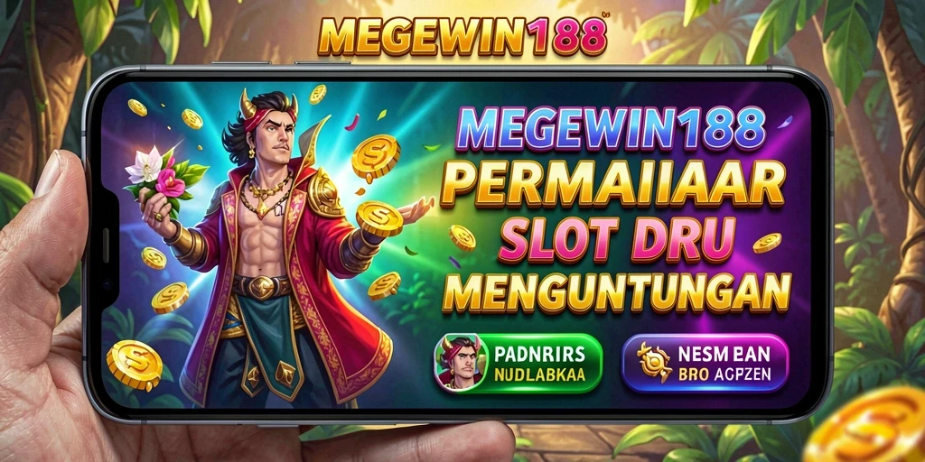 Tampilan menarik dan seru dalam permainan Slot MEGEWIN188.