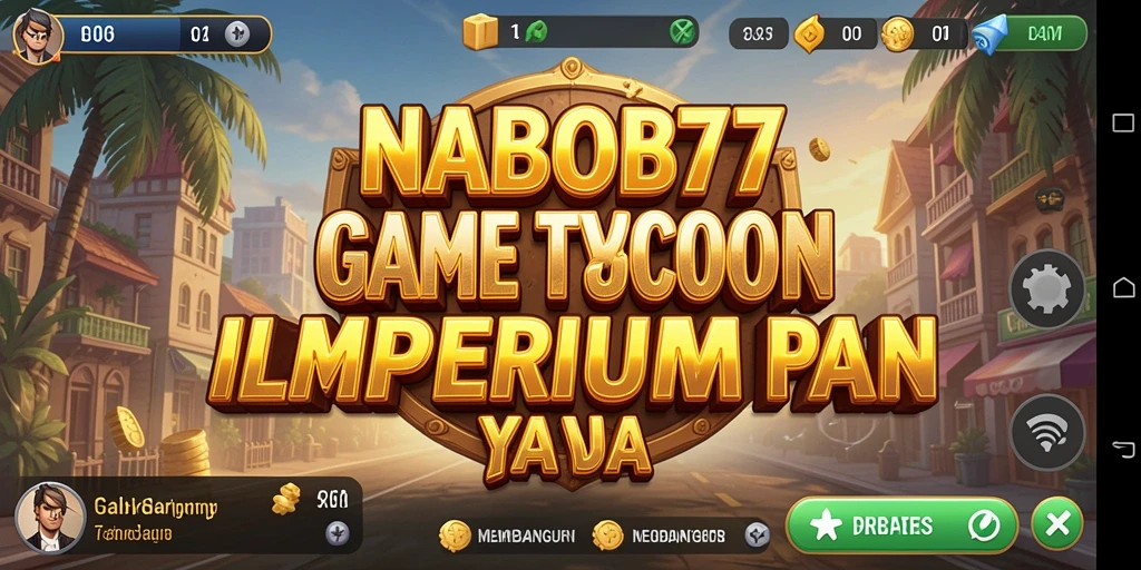 Gameplay Tycoon yang menarik dan penuh tantangan.