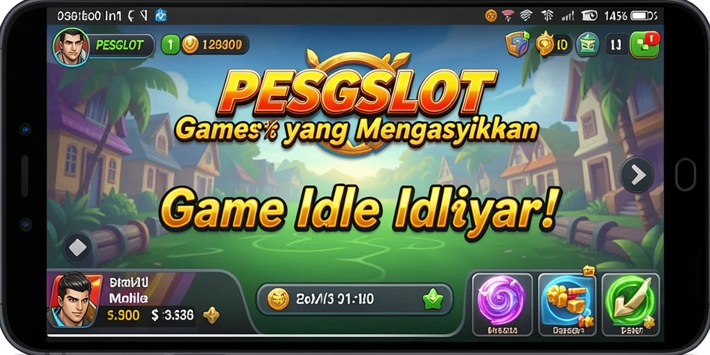 Screenshot PESGSLOT menampilkan gameplay Idle yang mengasyikkan dan interaktif.