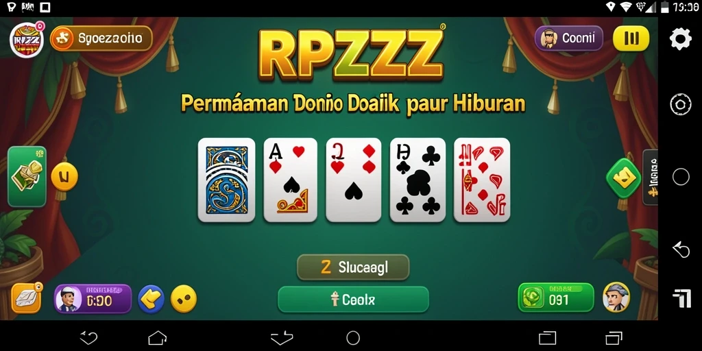 Tampilan gameplay seru dari RPZZZ yang menarik dan interaktif.