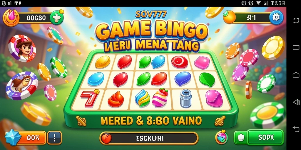 Gameplay menarik SOV777 dengan suasana Bingo yang seru.