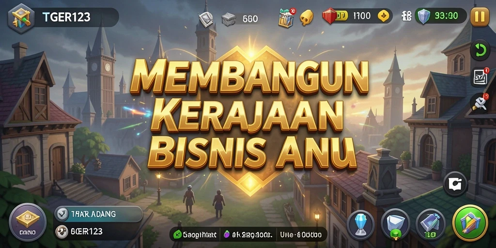 Tampilan gameplay TGER123 dengan keragaman bisnis yang menarik.