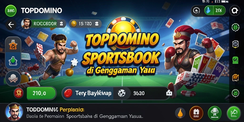 Tangkapan layar gameplay <strong>TOPDOMINO</strong> yang seru dan interaktif.