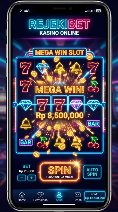 Tampilan aplikasi rejekibet yang user-friendly.